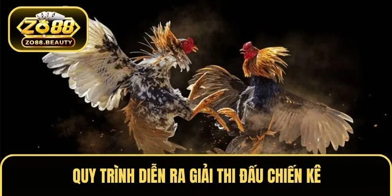 Quy trình diễn ra giải thi đấu chiến kê